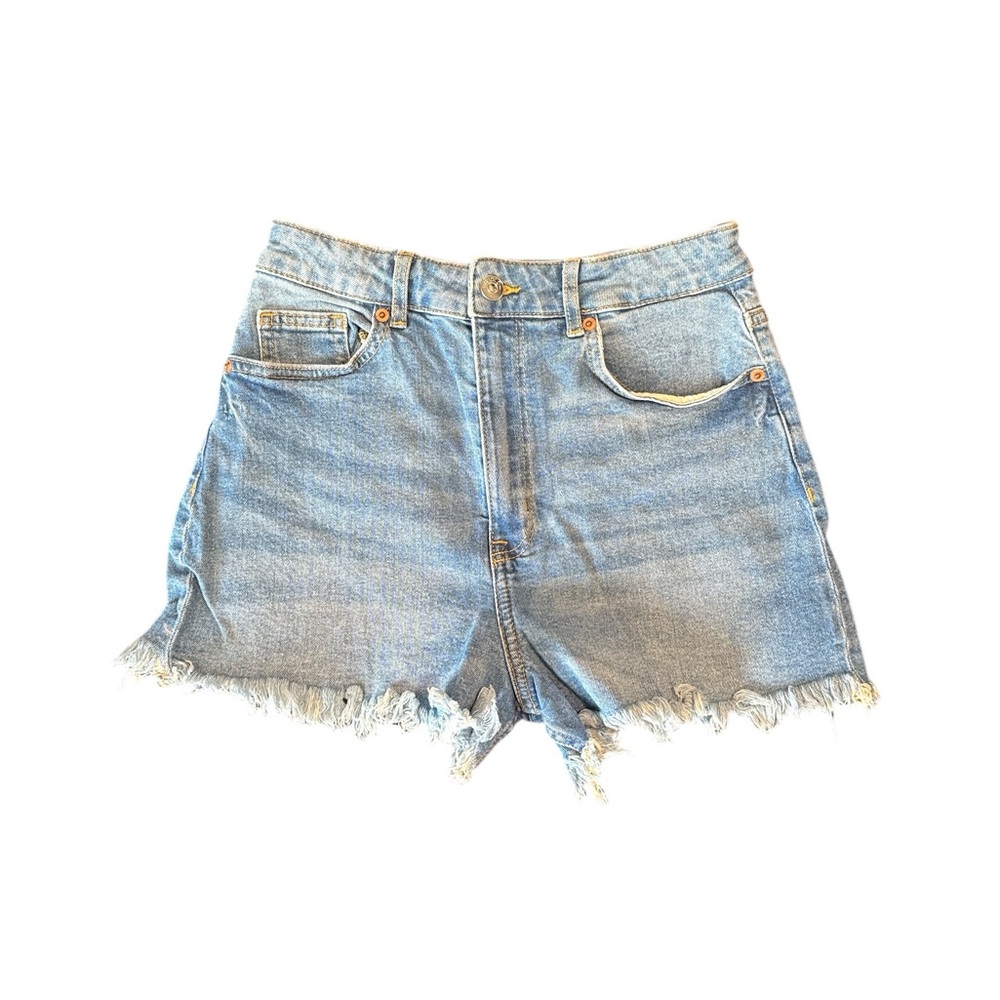 Divided Denim Frayed Hem Women's Jean Shorts